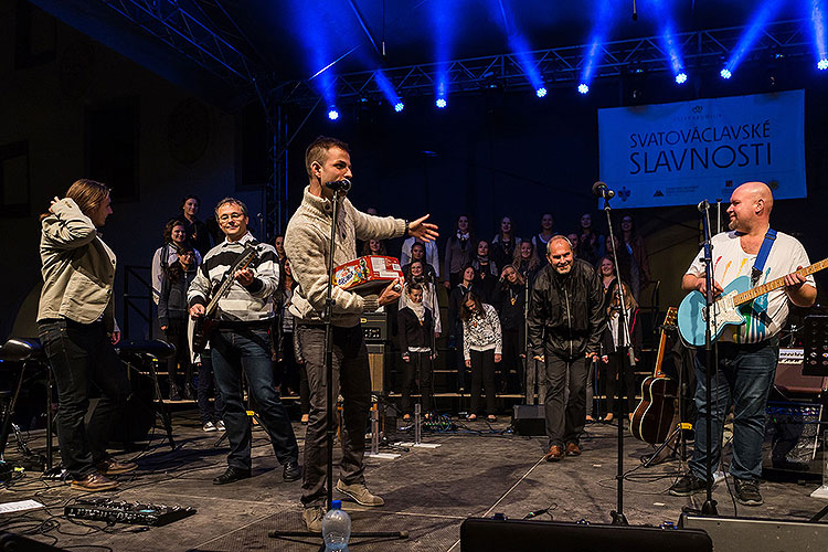 Svatováclavské slavnosti, Mezinárodní folklórní festival a 18. setkání hornických měst a obcí České Republiky v Českém Krumlově, 27.9.2014