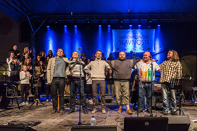 Saint Wenceslas Celebrations, International Folklore Festival and 18th Annual Meeting of Mining and Metallurgy Towns of the Czech Republic in Český Krumlov, 27.9.2014