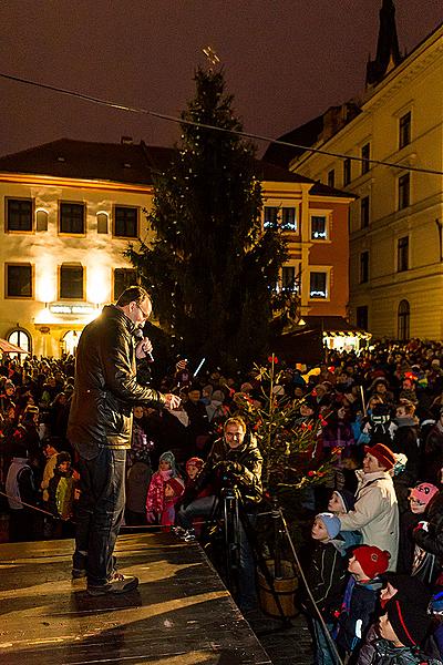 Musical and Poetic Advent Opening 30.11.2014, Advent and Christmas in Český Krumlov 2014