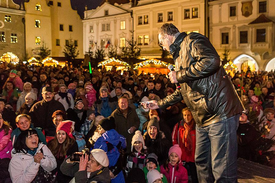Hudebně poetické otevření adventu 30.11.2014, Advent a Vánoce v Českém Krumlově 2014