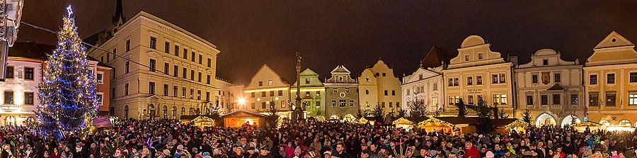 Musical and Poetic Advent Opening 30.11.2014, Advent and Christmas in Český Krumlov 2014