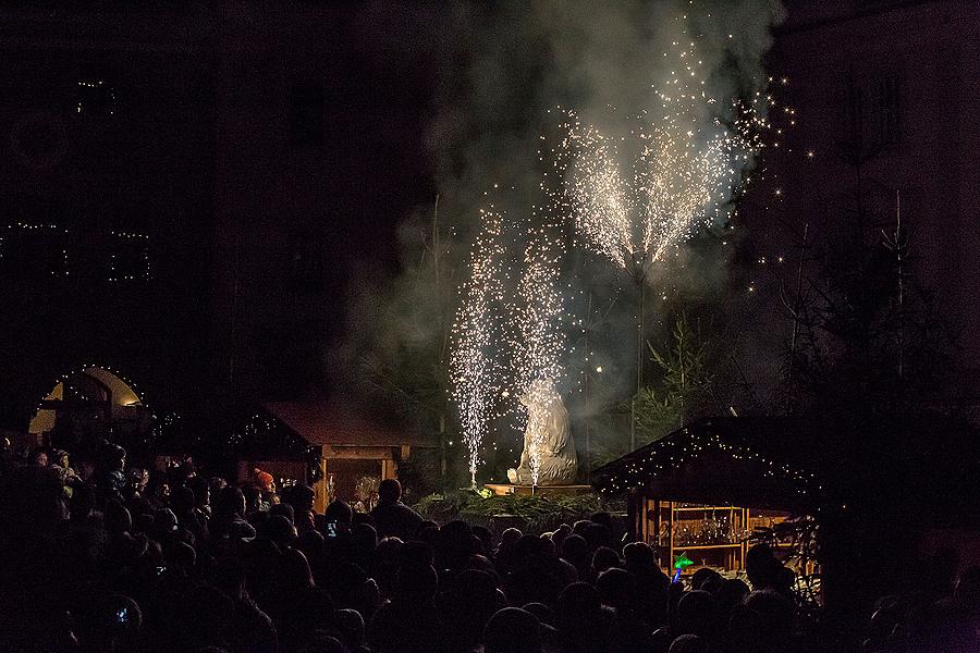 Hudebně poetické otevření adventu 30.11.2014, Advent a Vánoce v Českém Krumlově 2014