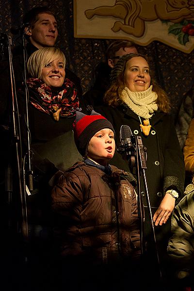 Musical and Poetic Advent Opening 30.11.2014, Advent and Christmas in Český Krumlov 2014