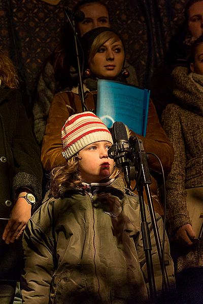 Musical and Poetic Advent Opening 30.11.2014, Advent and Christmas in Český Krumlov 2014