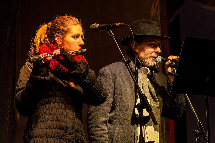 Musikalisch-poetische Eröffnung des Advents 30.11.2014, Advent und Weihnachten in Český Krumlov 2014