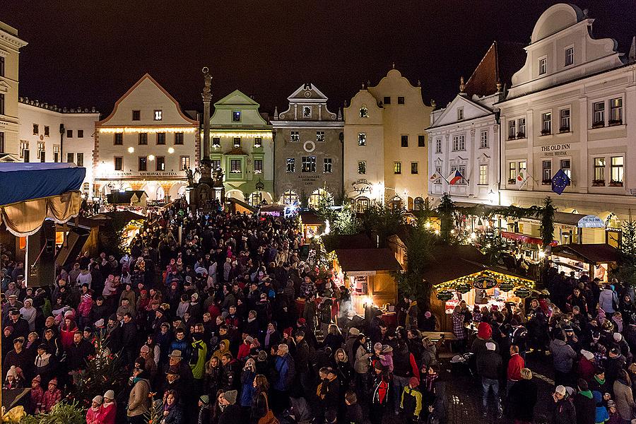 Musical and Poetic Advent Opening 30.11.2014, Advent and Christmas in Český Krumlov 2014