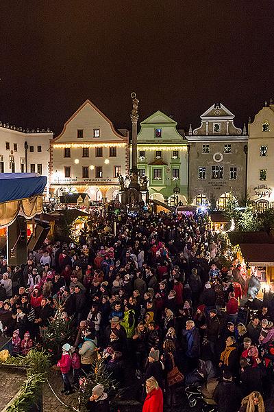 Musical and Poetic Advent Opening 30.11.2014, Advent and Christmas in Český Krumlov 2014