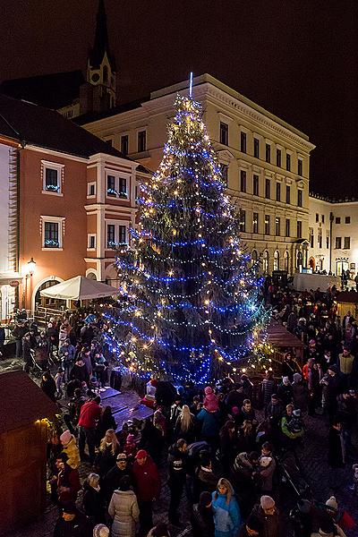 Musical and Poetic Advent Opening 30.11.2014, Advent and Christmas in Český Krumlov 2014