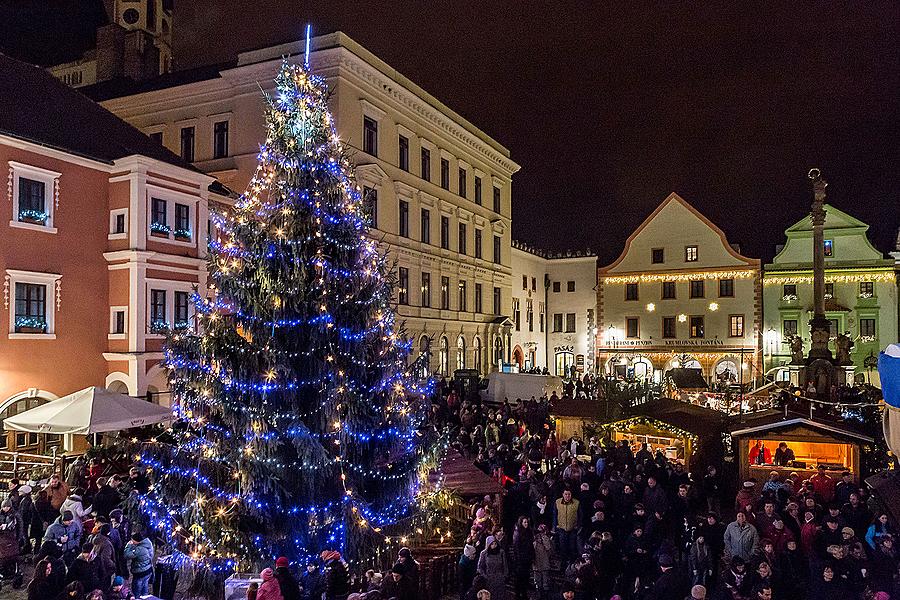 Hudebně poetické otevření adventu 30.11.2014, Advent a Vánoce v Českém Krumlově 2014