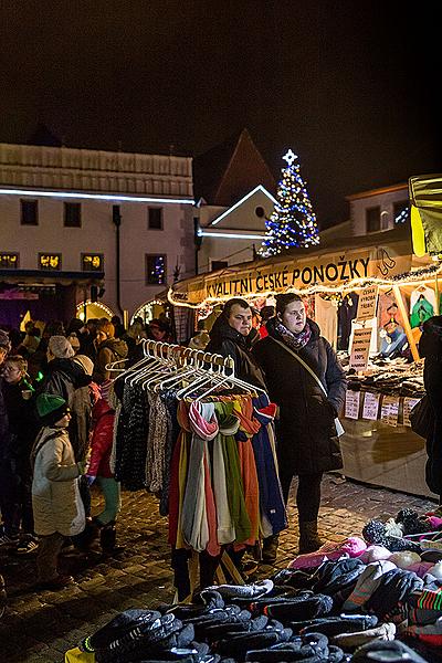 Hudebně poetické otevření adventu 30.11.2014, Advent a Vánoce v Českém Krumlově 2014