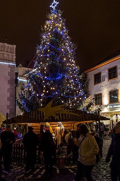 Hudebně poetické otevření adventu 30.11.2014, Advent a Vánoce v Českém Krumlově 2014