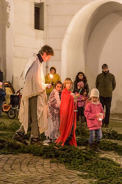 Musical and Poetic Advent Opening 30.11.2014, Advent and Christmas in Český Krumlov 2014