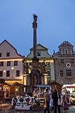 Jesuleins Postamt Zum Goldenen Engel und Ankunft der Weißen Frau 7.12.2014, Advent und Weihnachten in Český Krumlov, Foto: Lubor Mrázek