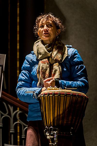 Lakomá Barka: Weihnachtssingen in der Synagoge 7.12.2014, Advent und Weihnachten in Český Krumlov