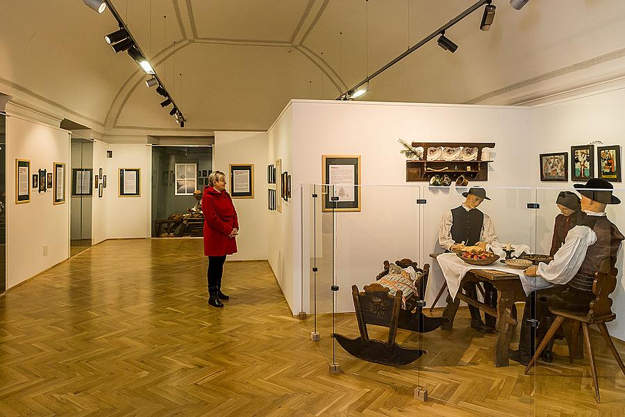 Regionalmuseum: Weihnachtsausstellung 14.12.2014, Advent und Weihnachten in Český Krumlov