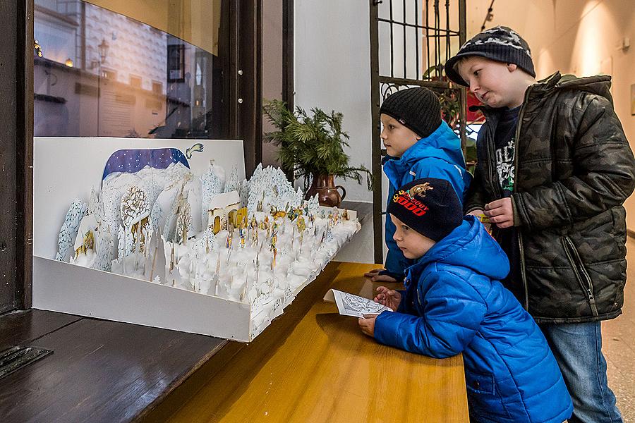 Regionalmuseum: Weihnachtsausstellung 14.12.2014, Advent und Weihnachten in Český Krumlov