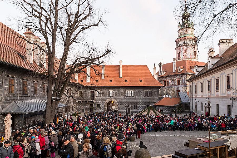 Živý Betlém, 23.12.2014, Advent a Vánoce v Českém Krumlově