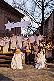 Lebende Krippe, 23.12.2014, Advent und Weihnachten in Český Krumlov, Foto: Lubor Mrázek