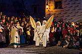 Lebende Krippe, 23.12.2014, Advent und Weihnachten in Český Krumlov, Foto: Lubor Mrázek