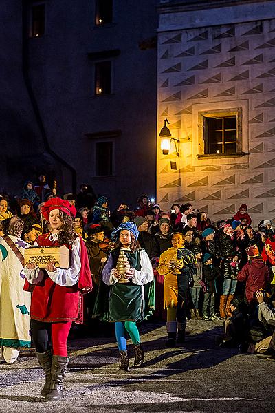 Lebende Krippe, 23.12.2014, Advent und Weihnachten in Český Krumlov