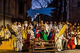 Lebende Krippe, 23.12.2014, Advent und Weihnachten in Český Krumlov, Foto: Lubor Mrázek