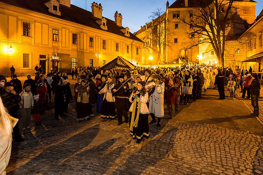 Live Nativity Scene, 23.12.2014, Advent and Christmas in Český Krumlov