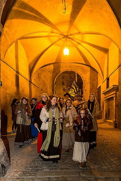 Lebende Krippe, 23.12.2014, Advent und Weihnachten in Český Krumlov