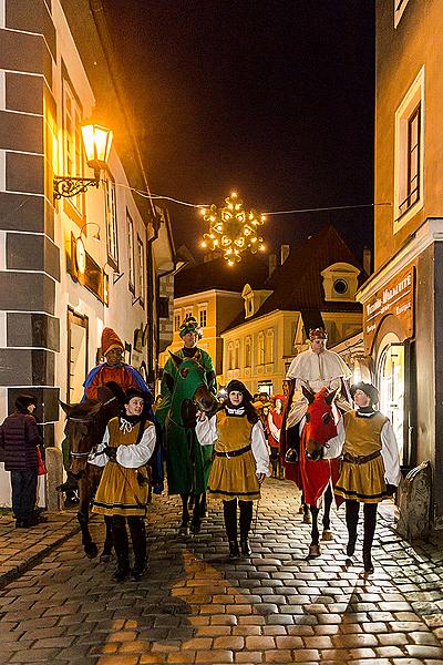 Lebende Krippe, 23.12.2014, Advent und Weihnachten in Český Krumlov