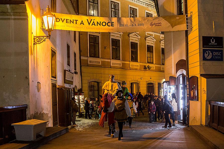 Live Nativity Scene, 23.12.2014, Advent and Christmas in Český Krumlov