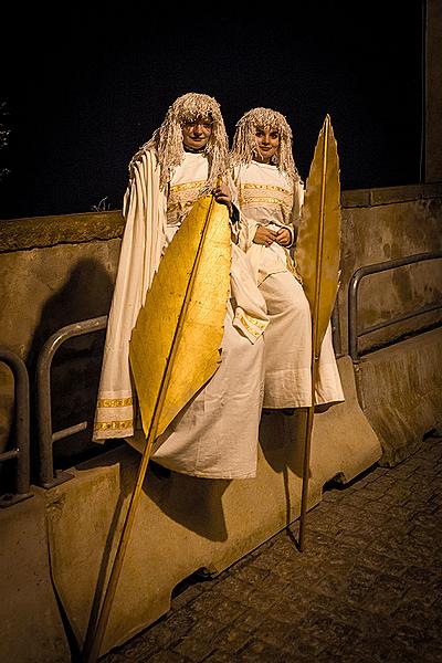 Live Nativity Scene, 23.12.2014, Advent and Christmas in Český Krumlov