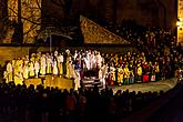 Lebende Krippe, 23.12.2014, Advent und Weihnachten in Český Krumlov, Foto: Lubor Mrázek