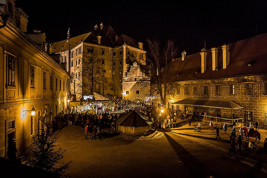 Live Nativity Scene, 23.12.2014, Advent and Christmas in Český Krumlov