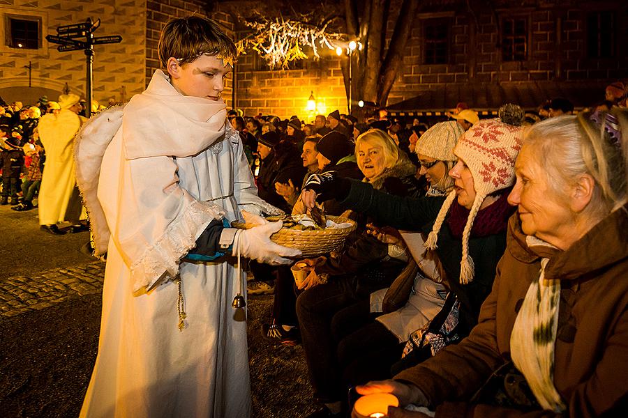 Lebende Krippe, 23.12.2014, Advent und Weihnachten in Český Krumlov