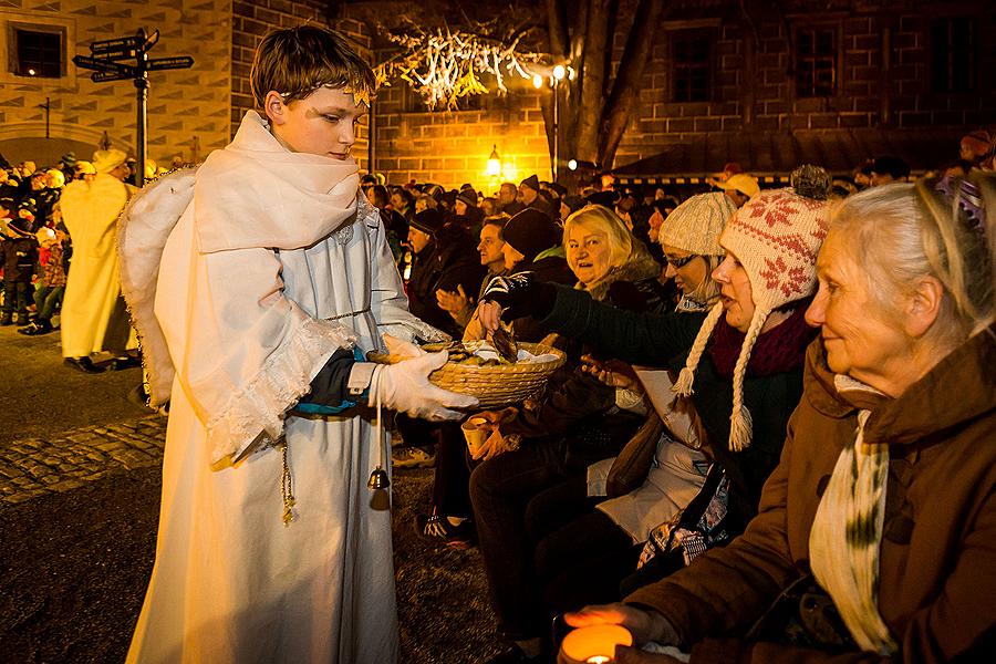 Live Nativity Scene, 23.12.2014, Advent and Christmas in Český Krumlov