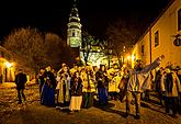 Lebende Krippe, 23.12.2014, Advent und Weihnachten in Český Krumlov, Foto: Lubor Mrázek