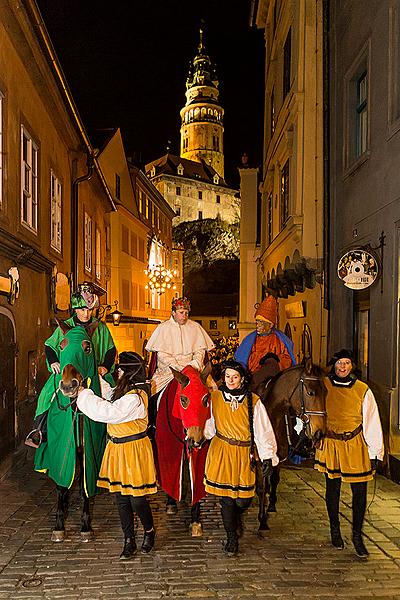 Lebende Krippe, 23.12.2014, Advent und Weihnachten in Český Krumlov