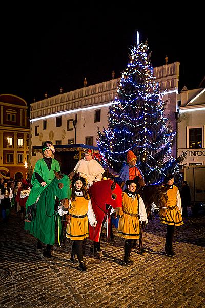 Lebende Krippe, 23.12.2014, Advent und Weihnachten in Český Krumlov