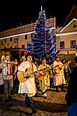 Lebende Krippe, 23.12.2014, Advent und Weihnachten in Český Krumlov, Foto: Lubor Mrázek