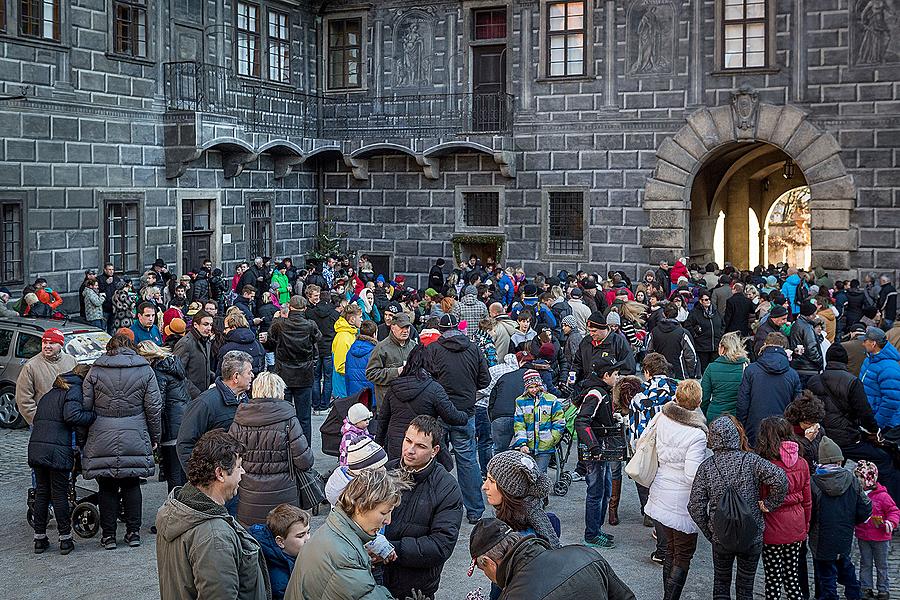 Bärenweihnachten, 24.12.2014, Advent und Weihnachten in Český Krumlov