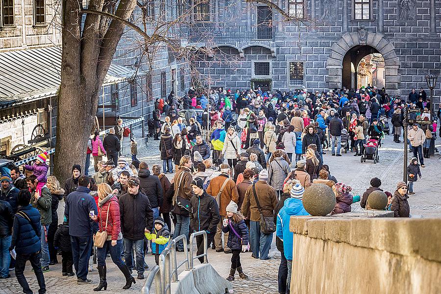 Bärenweihnachten, 24.12.2014, Advent und Weihnachten in Český Krumlov