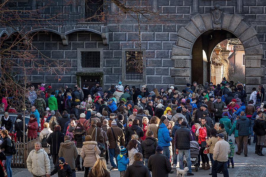 Bärenweihnachten, 24.12.2014, Advent und Weihnachten in Český Krumlov