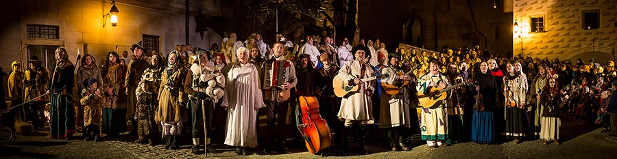 Lebende Krippe, 23.12.2014, Advent und Weihnachten in Český Krumlov