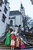 Drei Könige, 6.1.2015, Advent und Weihnachten in Český Krumlov, Foto: Lubor Mrázek