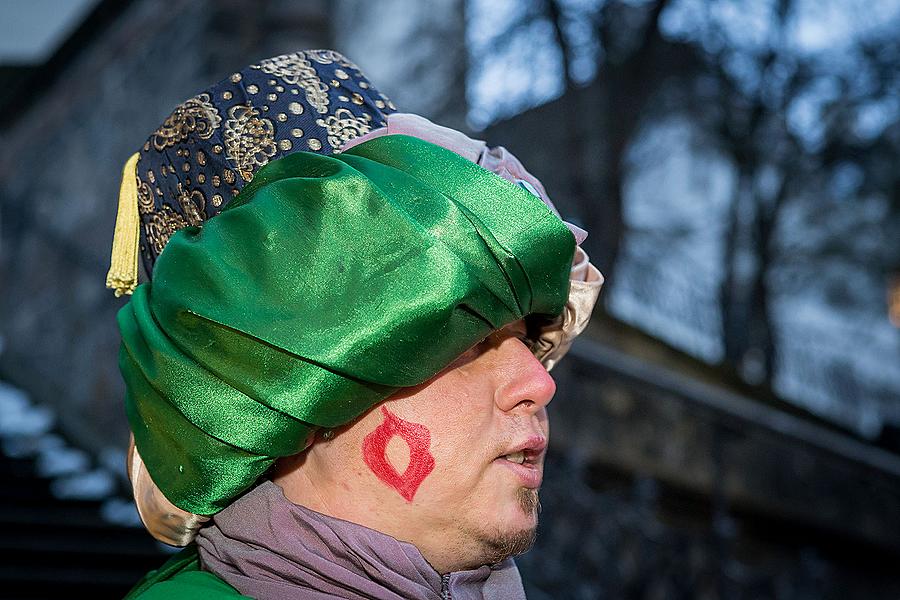 Three Kings, 6.1.2015, Advent and Christmas in Český Krumlov