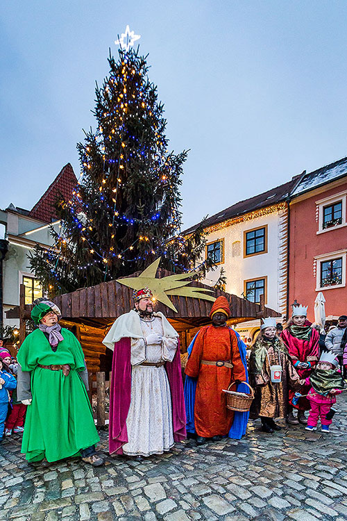 Tři králové, 6.1.2015, Advent a Vánoce v Českém Krumlově