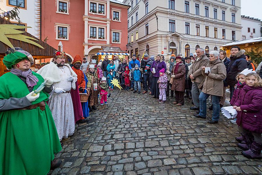 Three Kings, 6.1.2015, Advent and Christmas in Český Krumlov