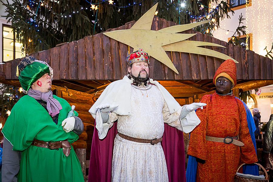 Three Kings, 6.1.2015, Advent and Christmas in Český Krumlov