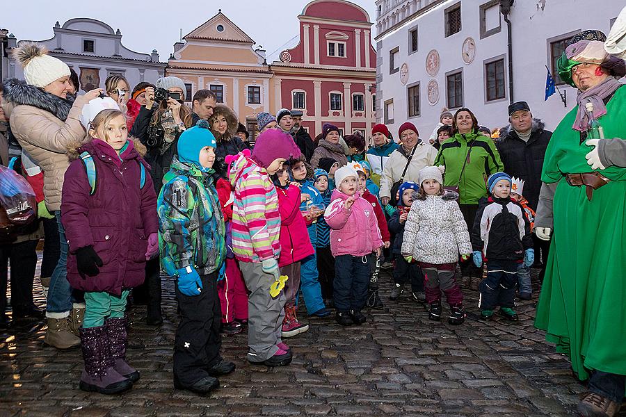 Three Kings, 6.1.2015, Advent and Christmas in Český Krumlov