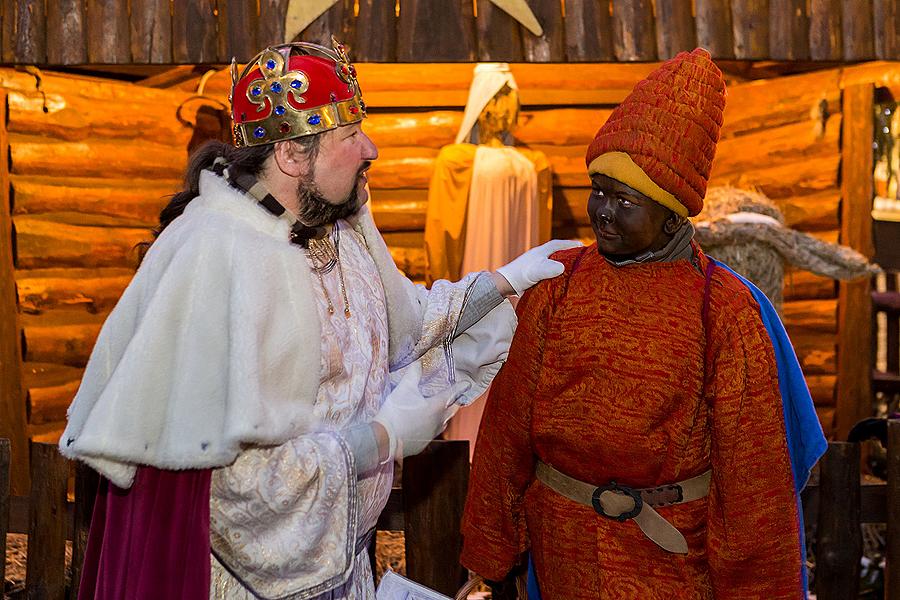 Three Kings, 6.1.2015, Advent and Christmas in Český Krumlov