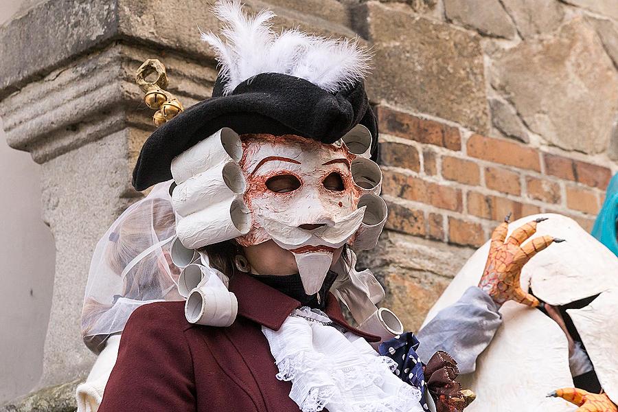 Carnival parade in Český Krumlov, 17th February 2015